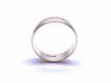 9ct Yellow Gold D Shaped Wedding Ring 6mm