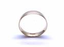 9ct Yellow Gold Slight Court Wedding Ring 5mm