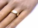 9ct Yellow Gold Slight Court Wedding Ring 7mm