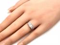 Platinum Art Deco Style Diamond Ring 1.14ct