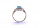 9ct Turquoise Solitaire Ring