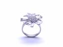 925 CZ Flower Ring