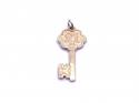 9ct Yellow Gold 21 Key Charm/Pendant