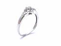 18ct White Gold Diamond Cluster Ring