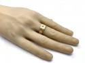 An 18ct Yellow Gold Diamond Signet Ring