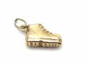 9ct Yellow Gold Boot Charm