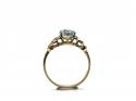 9ct Blue Topaz Solitaire Ring