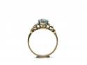 9ct Blue Topaz Solitaire Ring