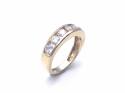 14ct Cubic Zirconia Eternity Ring