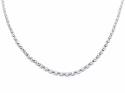 Silver Round Belcher Chain 16 Inch