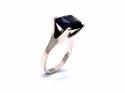 9ct Smokey Quartz Solitaire Ring