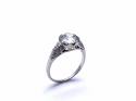 Platinum Diamond Solitaire Ring