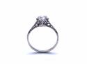 Platinum Diamond Solitaire Ring