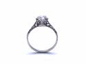 Platinum Diamond Solitaire Ring