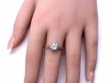 Platinum Diamond Solitaire Ring