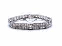 Art Deco Diamond Bracelet Est 9.00ct