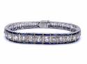 Sapphire & Diamond Bracelet Circa 1930s