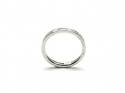 Platinum Diamond Half Eternity Ring 0.75ct