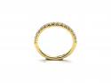 18ct Yellow Gold Diamond Half Eternity Ring 0.50ct