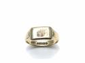 9ct Yellow Gold Old Signet Ring