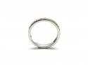 18ct White Gold Fancy Diamond Band 0.18ct