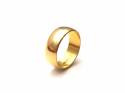 22ct Yellow Gold Plain Wedding Ring