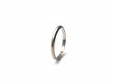 18ct White Gold Plain Wedding Ring