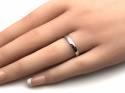 Palladium Plain Wedding Ring