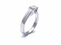 Platinum Diamond Solitaire Ring