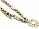 9ct Star Bar Albert Chain