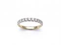 9ct White Gold Diamond Eternity Ring 0.50ct