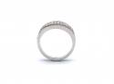 18ct Diamond Pave Ring 1.10ct