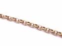 9ct Yellow Gold Engraved Belcher Bracelet 9 Inch
