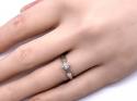 9ct Diamond Solitaire Ring 0.10ct