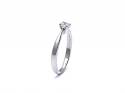 Platinum Diamond Solitaire Ring 0.16ct