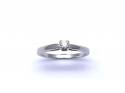 18ct Diamond Solitaire Ring Est. 0.14ct