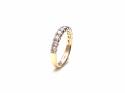 9ct Yellow Gold Diamond Eternity Ring 0.75ct