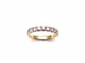 9ct Yellow Gold Diamond Eternity Ring 0.75ct