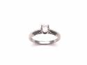 18ct Diamond Solitaire Ring 0.50ct