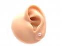 9ct Pink Pearl Stud Earrings 4mm