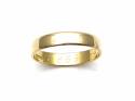 18ct Yellow Gold Patterned Wedding Ring