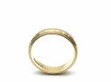 18ct Yellow Gold Patterned Wedding Ring