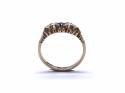18ct Sapphire & Diamond 5 Stone Ring