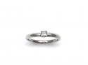 18ct Diamond Solitaire Ring Est 0.15ct