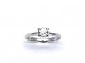 18ct Diamond Solitaire Ring 0.34ct