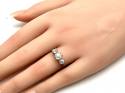 14ct Diamond 3 Stone Ring Est 1.80ct