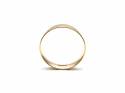 9ct Yellow Gold Slight Court Wedding Ring 6mm