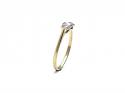 18ct Diamond 3 Stone Ring
