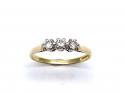 18ct Yellow Gold Diamond 3 Stone