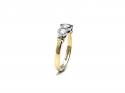 18ct Yellow Gold Diamond 3 Stone